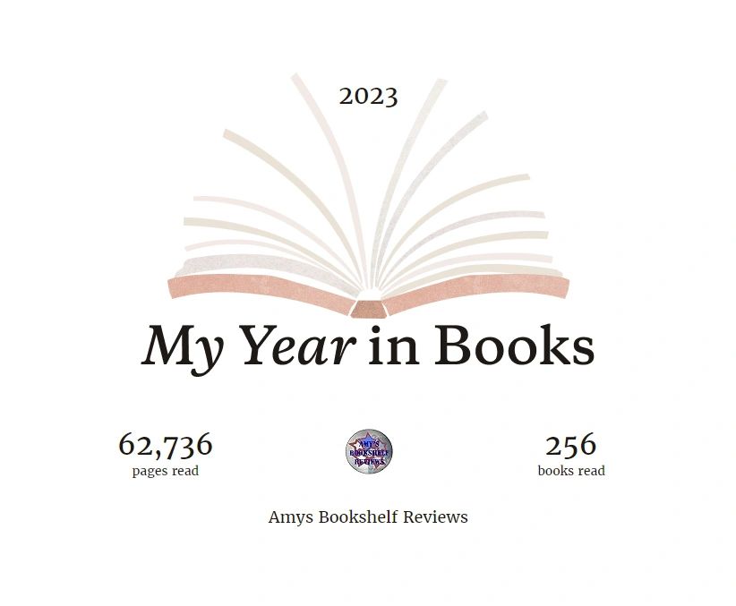 Amy's Bookshelf Reviews "Goodreads" Year in Books